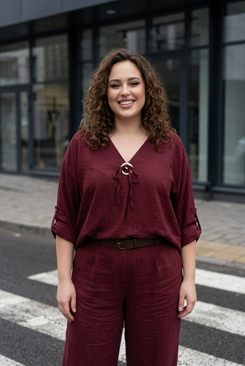 Blusa mujer talla curvy