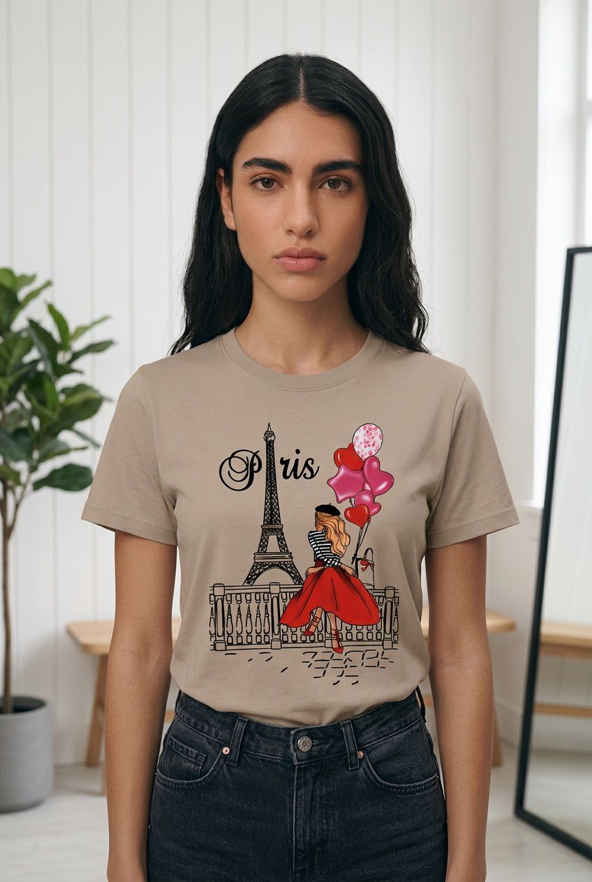 Camiseta Paris Chic