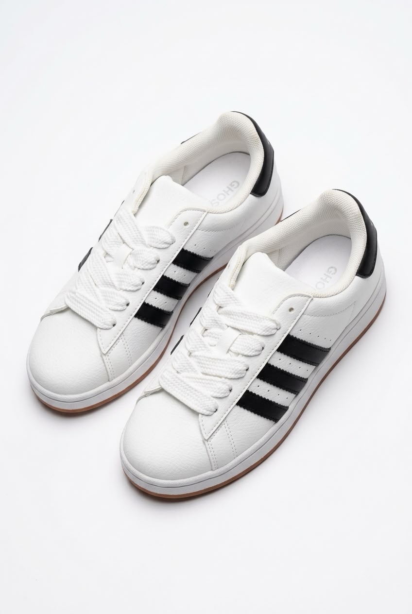 Deportivas Brooklyn Blanco & Negro